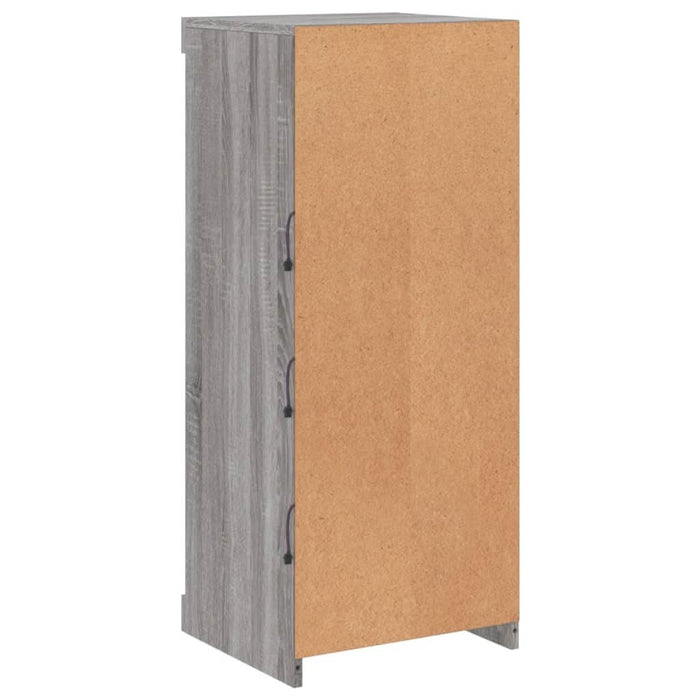 Servantă cu lumini LED, gri sonoma, 41x37x100 cm - WALTI WALTI