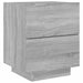 Noptiere cu lumini LED, 2 buc., sonoma gri, lemn prelucrat - WALTI WALTI