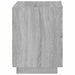 Noptiere cu lumini LED, 2 buc., sonoma gri, lemn prelucrat - WALTI WALTI