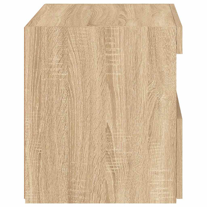 Noptieră cu lumini LED, stejar sonoma, 50x40x45 cm - WALTI WALTI