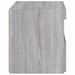 Noptieră cu lumini LED, gri sonoma, 50x40x45 cm - WALTI WALTI