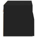 Comode TV de perete, 2 buc., negru, 40x30x30 cm, lemn prelucrat - WALTI WALTI