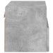 Comode TV de perete, 2 buc., gri beton, 40x30x30 cm, lemn - WALTI WALTI