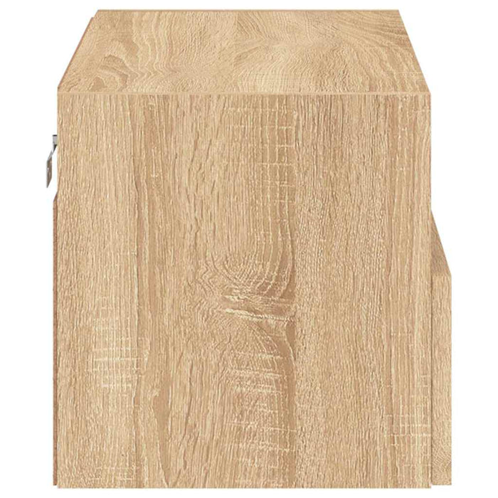 Comodă TV de perete, stejar sonoma, 60x30x30 cm, lemn prelucrat - WALTI WALTI