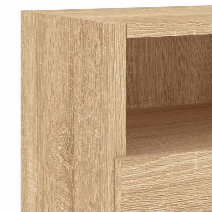 Comodă TV de perete, stejar sonoma, 60x30x30 cm, lemn prelucrat - WALTI WALTI