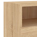 Comode TV de perete, 2 buc., stejar sonoma, 60x30x30 cm, lemn - WALTI WALTI
