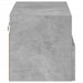Comodă TV de perete, gri beton, 60x30x30 cm, lemn prelucrat - WALTI WALTI