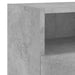 Comodă TV de perete, gri beton, 60x30x30 cm, lemn prelucrat - WALTI WALTI