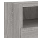 Comodă TV de perete, gri sonoma, 60x30x30 cm, lemn prelucrat - WALTI WALTI