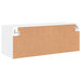 Comode TV de perete, alb, 80x30x30 cm, lemn prelucrat - WALTI WALTI