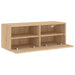 Comode TV de perete, stejar sonoma, 80x30x30 cm, lemn prelucrat - WALTI WALTI