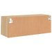 Comode TV de perete, stejar sonoma, 80x30x30 cm, lemn prelucrat - WALTI WALTI