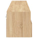 Comode TV de perete, 2 buc., stejar sonoma, 80x30x30 cm, lemn - WALTI WALTI
