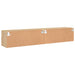 Comode TV de perete, 2 buc., stejar sonoma, 80x30x30 cm, lemn - WALTI WALTI