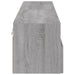 Comode TV de perete, 2 buc., gri sonoma, 80x30x30 cm, lemn - WALTI WALTI