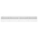 Dulapuri TV de perete 2 buc. alb 100x30x30 cm lemn compozit - WALTI WALTI