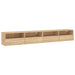 Dulapuri TV de perete 2 buc. stejar sonoma 100x30x30 cm lemn - WALTI WALTI