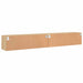 Dulapuri TV de perete 2 buc. stejar sonoma 100x30x30 cm lemn - WALTI WALTI