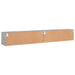 Comode TV de perete, 2 buc., gri beton, 100x30x30 cm, lemn - WALTI WALTI