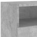 Comode TV de perete, 2 buc., gri beton, 100x30x30 cm, lemn - WALTI WALTI