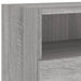 Comodă TV de perete, gri sonoma, 100x30x30 cm, lemn prelucrat - WALTI WALTI