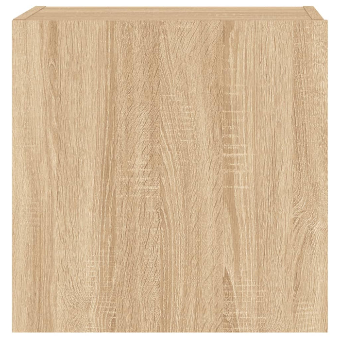 Comodă TV de perete, stejar sonoma 40,5x30x40 cm lemn prelucrat - WALTI WALTI