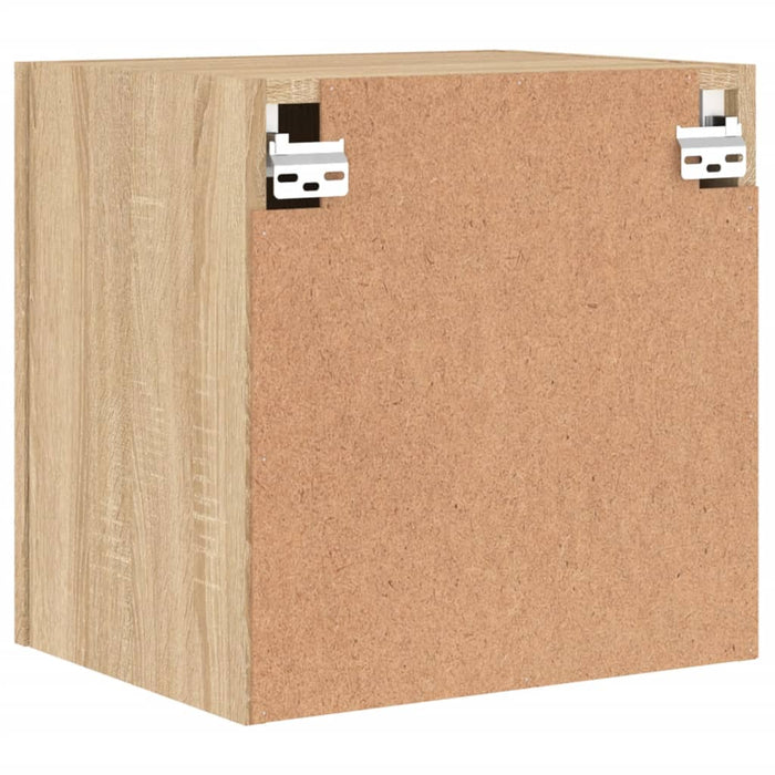 Comodă TV de perete, stejar sonoma 40,5x30x40 cm lemn prelucrat - WALTI WALTI