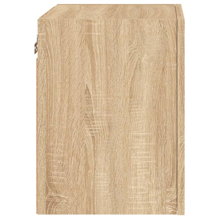 Comode TV de perete, 2 buc., stejar sonoma, 40,5x30x40 cm, lemn - WALTI WALTI