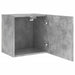 Comode TV de perete, 2 buc. gri beton, 40,5x30x40 cm, lemn - WALTI WALTI