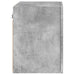 Comode TV de perete, 2 buc. gri beton, 40,5x30x40 cm, lemn - WALTI WALTI