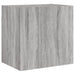 Comodă TV de perete, gri sonoma 40,5x30x40 cm lemn prelucrat - WALTI WALTI