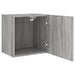 Comode TV de perete, 2 buc., gri sonoma, 40,5x30x40 cm, lemn - WALTI WALTI