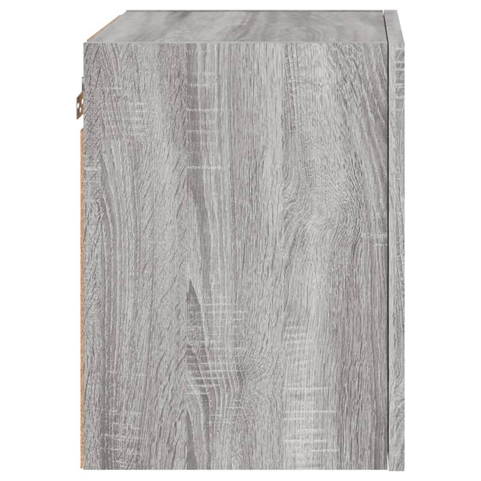 Comode TV de perete, 2 buc., gri sonoma, 40,5x30x40 cm, lemn - WALTI WALTI