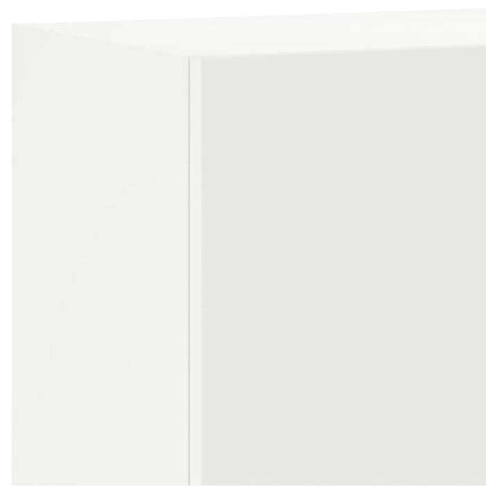 Comodă TV de perete, alb, 40,5x30x60 cm, lemn prelucrat WALTI