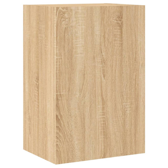 Comodă TV de perete, stejar sonoma 40,5x30x60 cm lemn prelucrat WALTI