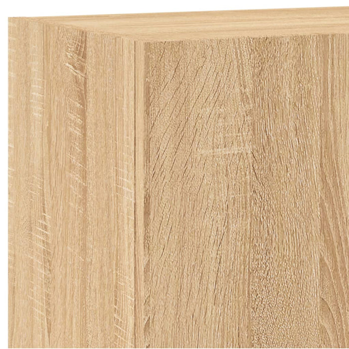 Comodă TV de perete, stejar sonoma 40,5x30x60 cm lemn prelucrat WALTI