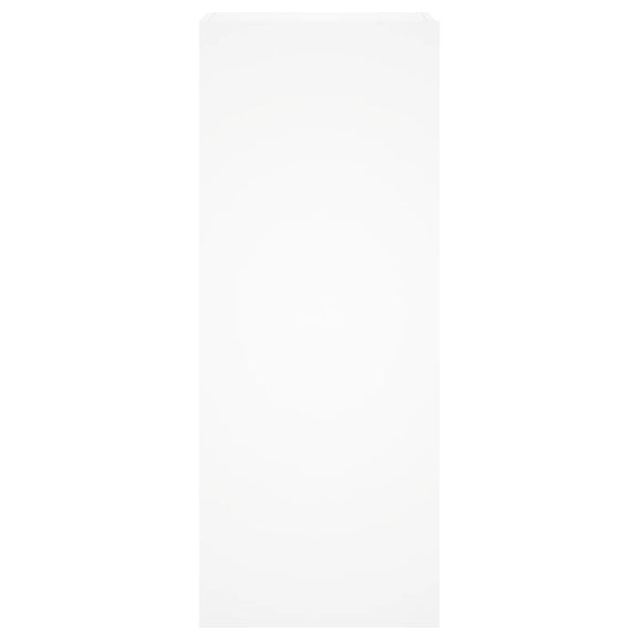 Comodă TV de perete, alb, 40,5x30x102 cm, lemn prelucrat - WALTI WALTI