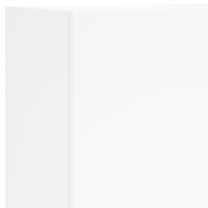 Comodă TV de perete, alb, 40,5x30x102 cm, lemn prelucrat - WALTI WALTI