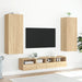 Comodă TV de perete stejar sonoma 40,5x30x102 cm lemn prelucrat - WALTI WALTI
