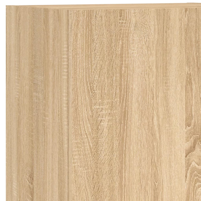 Comodă TV de perete stejar sonoma 40,5x30x102 cm lemn prelucrat - WALTI WALTI