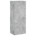 Comodă TV de perete, gri beton, 40,5x30x102 cm, lemn prelucrat - WALTI WALTI