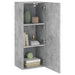 Comodă TV de perete, gri beton, 40,5x30x102 cm, lemn prelucrat - WALTI WALTI