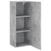 Comodă TV de perete, gri beton, 40,5x30x102 cm, lemn prelucrat - WALTI WALTI