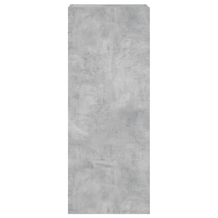 Comodă TV de perete, gri beton, 40,5x30x102 cm, lemn prelucrat - WALTI WALTI