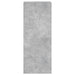 Comodă TV de perete, gri beton, 40,5x30x102 cm, lemn prelucrat - WALTI WALTI