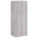 Comodă TV de perete, gri sonoma 40,5x30x102 cm lemn prelucrat - WALTI WALTI