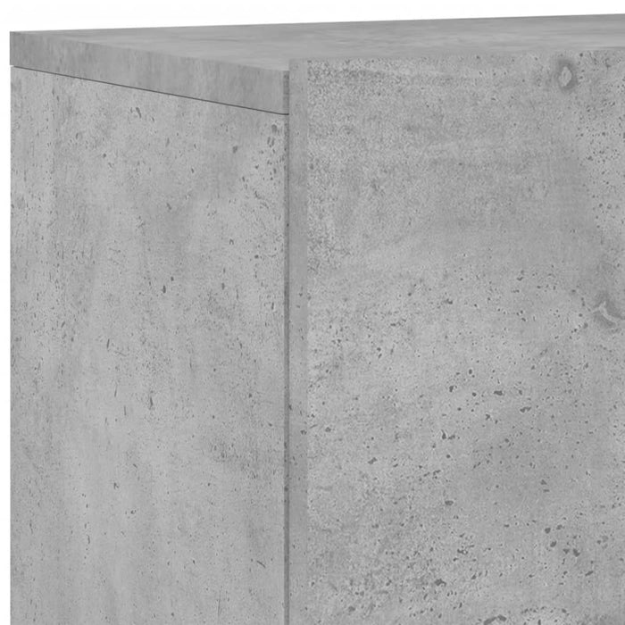 Comodă TV de perete, gri beton, 60x30x41 cm WALTI