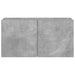 Comodă TV de perete, gri beton, 80x30x41 cm - WALTI WALTI