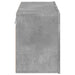 Comodă TV de perete, gri beton, 80x30x41 cm - WALTI WALTI