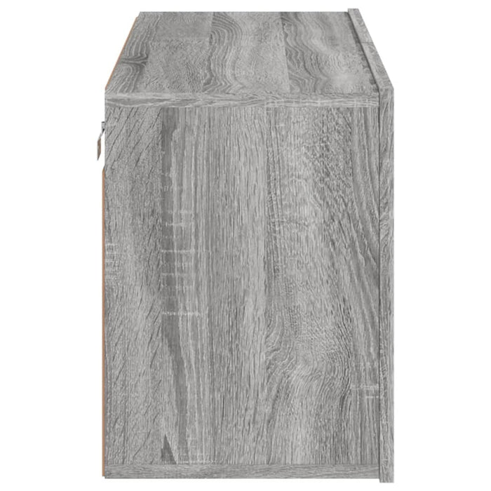Comodă TV de perete, gri sonoma, 80x30x41 cm - WALTI WALTI